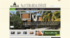 Desktop Screenshot of habana-casas.com